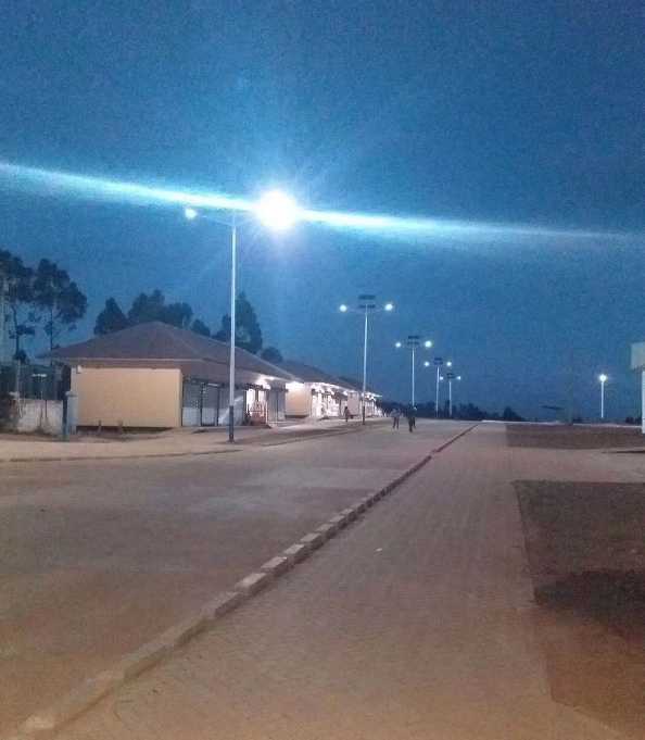 连州市非洲科特迪瓦太阳能路灯工程